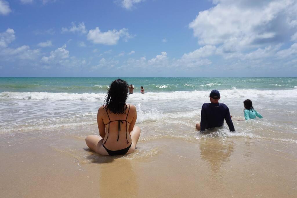 Joao Pessoa, A Dois Passos Do Paraiso, 2 Suites Com A/C, Vista Panoramica Para O Mar Do Bessa, Portaria 24H E 2 Vagas De Garagem 外观 照片