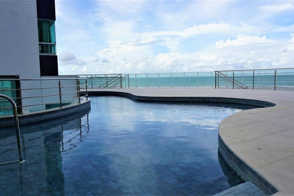 Joao Pessoa, A Dois Passos Do Paraiso, 2 Suites Com A/C, Vista Panoramica Para O Mar Do Bessa, Portaria 24H E 2 Vagas De Garagem 外观 照片